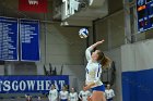 VB vs USCGA  Wheaton College Women's Volleyball vs U.S. Coast Guard Academy. - Photo by Keith Nordstrom : Wheaton, Volleyball